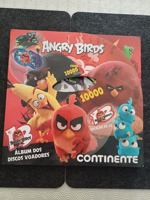 Álbum discos voadores Angry Birds