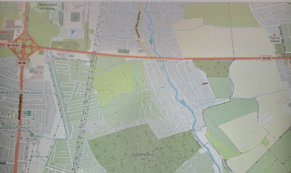 Продаж ділянка с. Зубра , під забудову