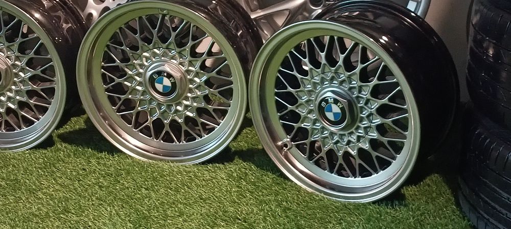 Jantes BBS 15 bmw style 5 originais, pintura policromada como novas