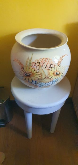 Wazon duży ręcznie malowany