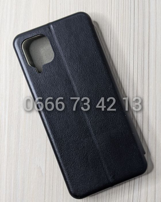 Чехол книжка на Samsung A12 A14 A15 кожаный чохол книжка шкіряний