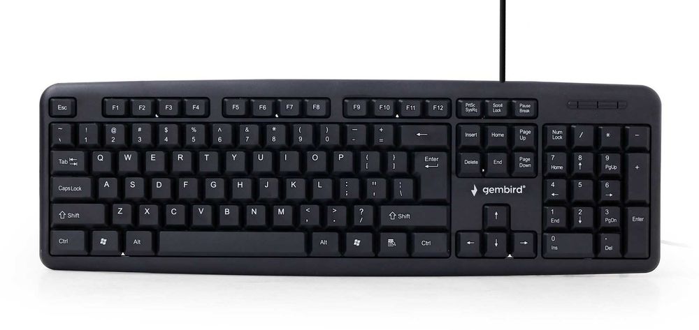 Klawiatura przewodowa Gembird KB-U-103 czarna