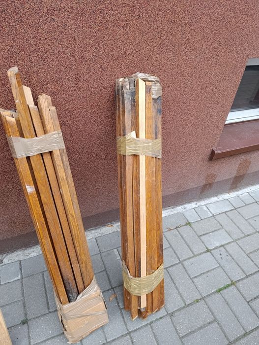 schody dębowe tralki dębowe