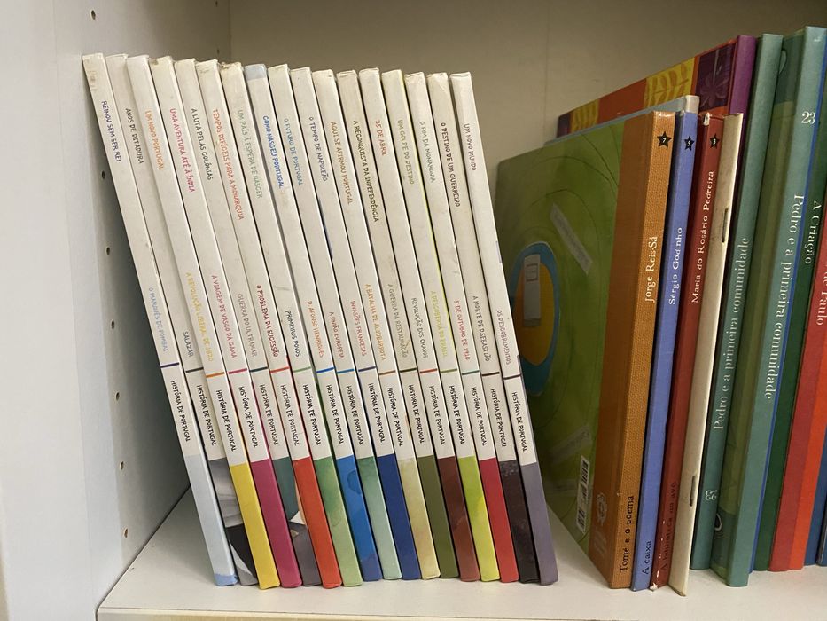 Coleção História Portugal 18 livros capa dura
