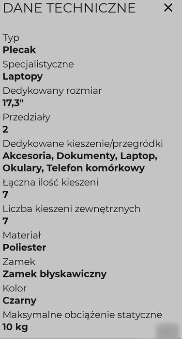 ‼️Plecak na laptopa Genesis Pallad 550‼️