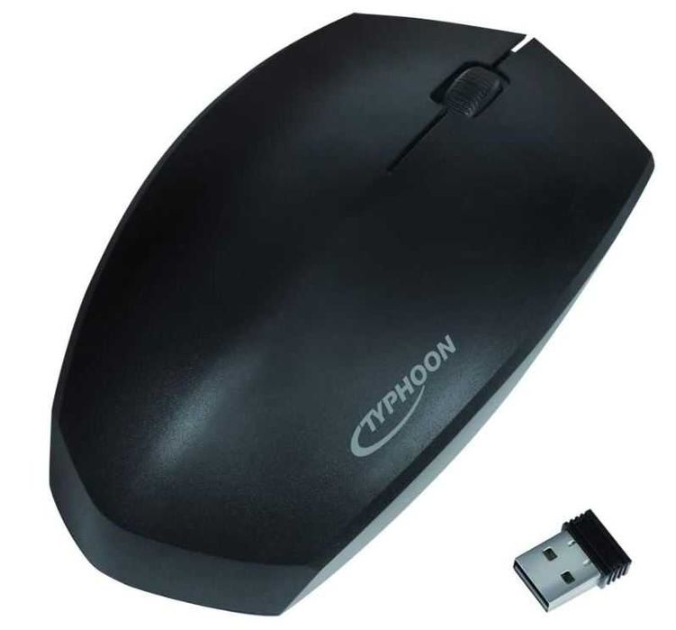 Ergonomiczna myszka bezprzewodowa Typhoon TI021