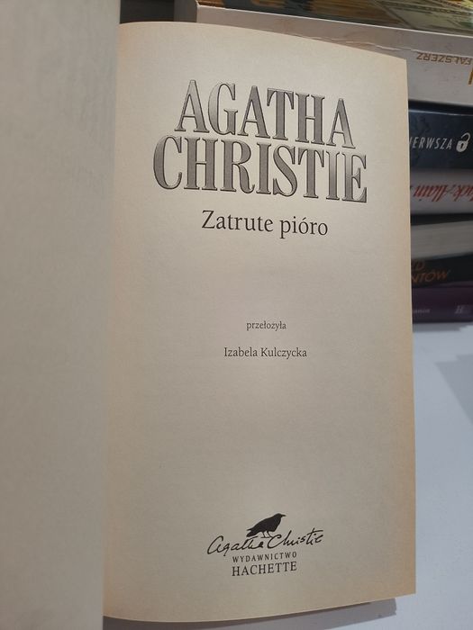 Agatha Christie Zatrute pióro wyd. Hachette