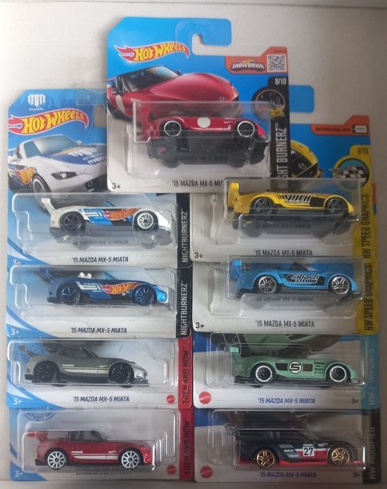 15 mazda mx-5 miata hot wheels