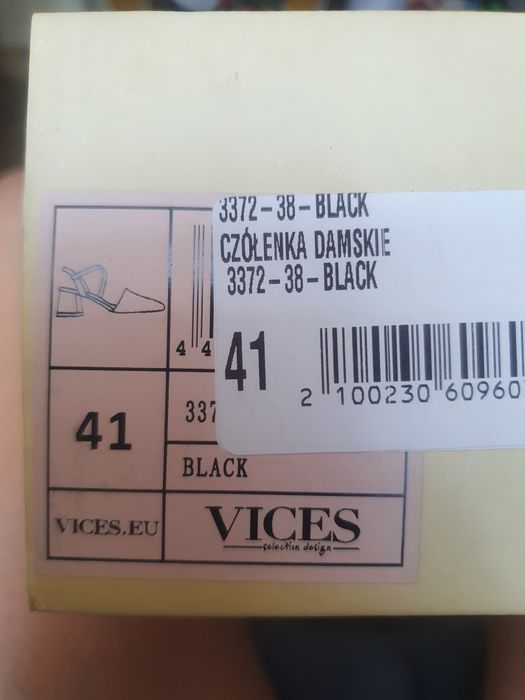 Czółenka damskie Vices r. 41