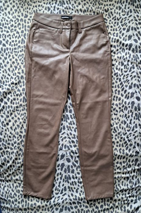 Штани з екошкіри