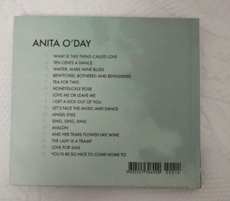 Cd + livro Anita O'Day