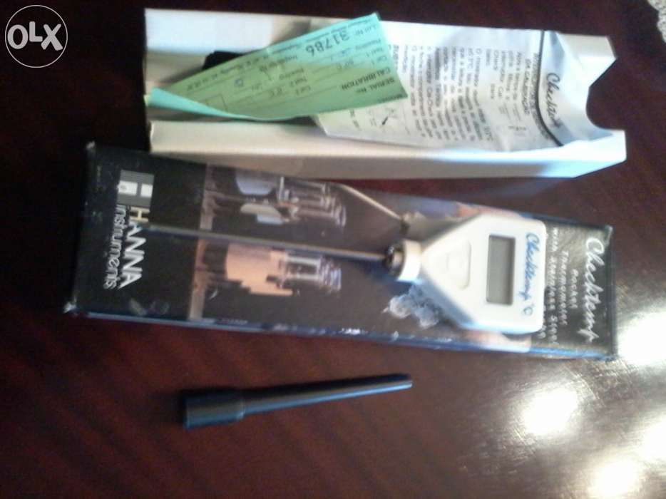 Termometro para a restauraçao