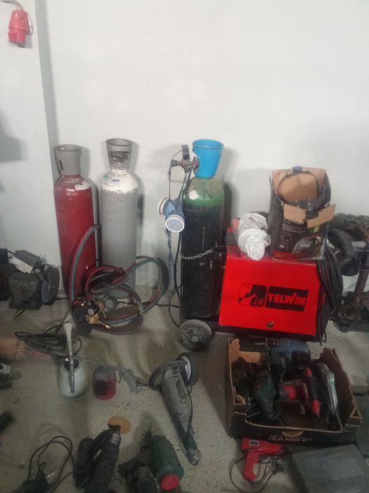 Ferramentas oficina mecânica e pintura