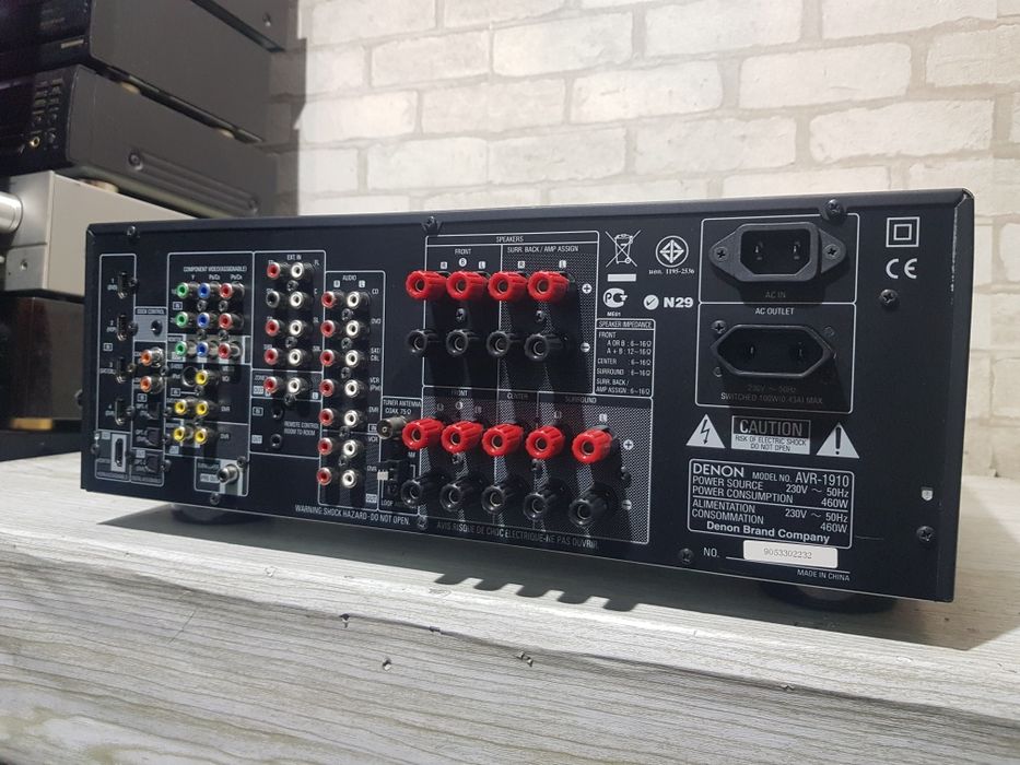 Пульт!7.1AV  ресивер  Denon AVR-1910 7x125ВтHDMI  б/у з Німеччини+2