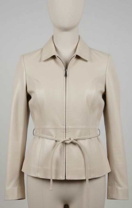 Casaco de pele verdadeira, muito fina , Tamanho S/M