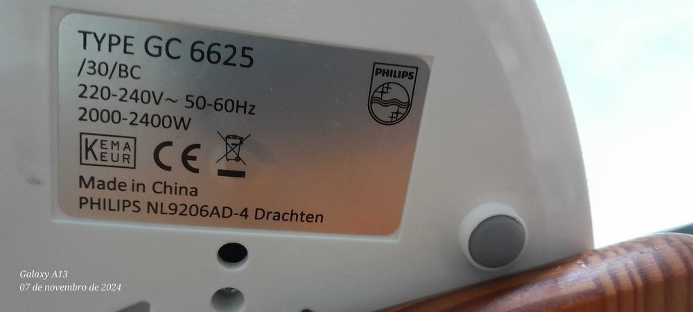 Ferro com caldeira Philips