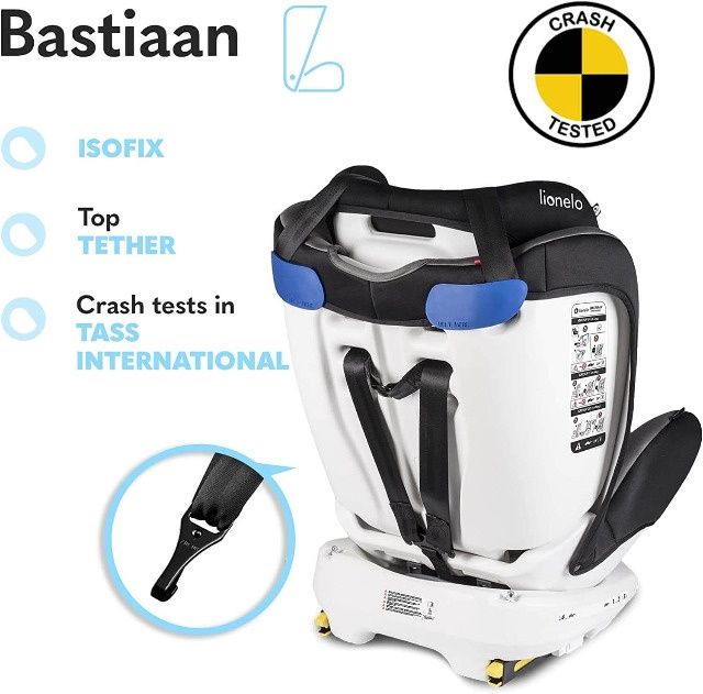 Автокрісло нове Lionelo "Bastiaan" 0-36 кг с isofix, Німеччина