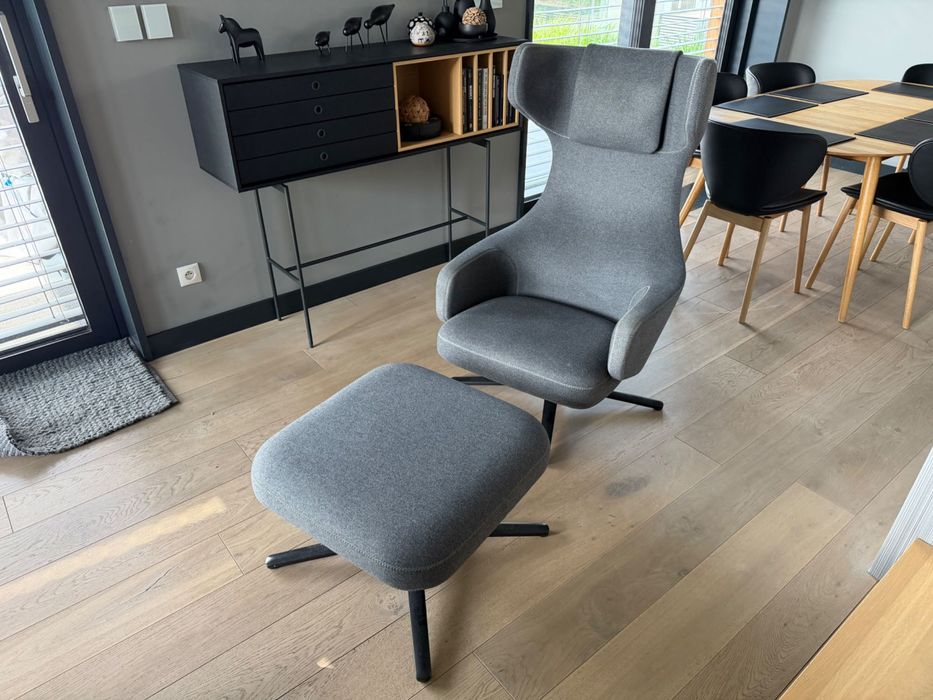 Fotel Vitra Grand Repos + Ottoman