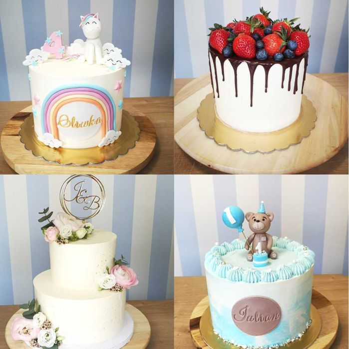 Torty, słodkości, Słodkie stoły