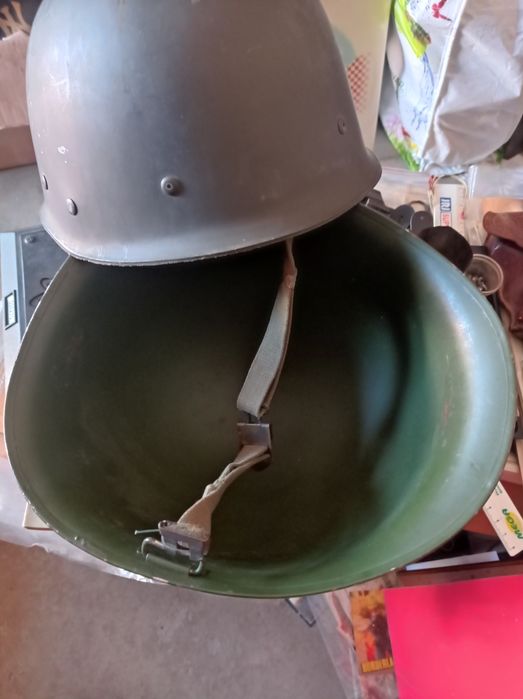 Capacete americano usado no vietnam