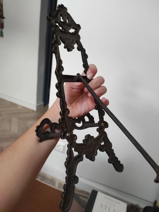 Cavalete Art Deco em Bronze