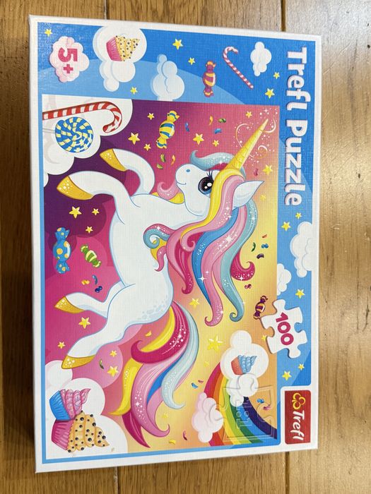Puzzle 100 elementów jendorożec Trefl