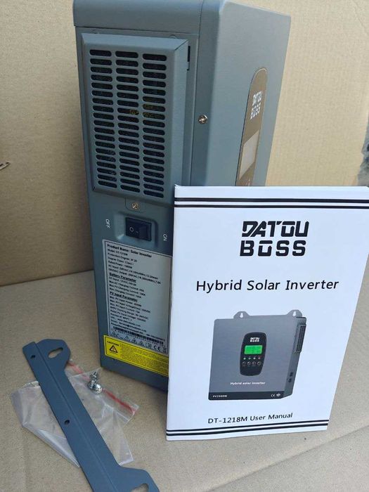 1,8 кВт Комплект резервного живлення DATOUBOSS DT-1218M + LiFePO4 12V 100Ah 1280Wh для будинку, квартири, UPS, інвертор 1800 Вт