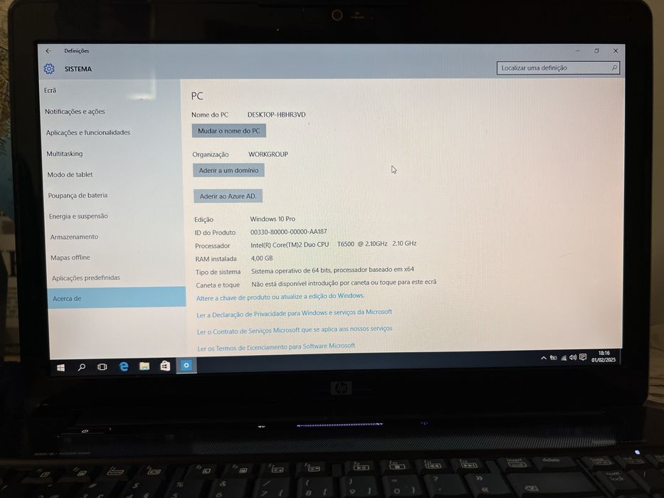 HP Pavilion dv6 1320SP