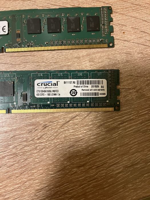 Оперативная память 8 GB DDR3 4/2