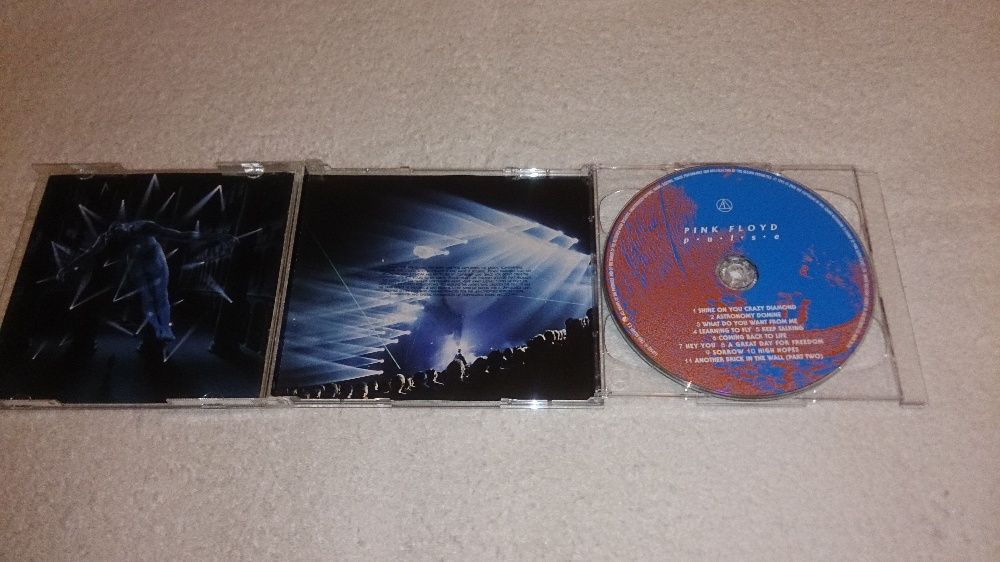 pink floyd (pulse) 2 cds ao vivo raro (ler descrição)