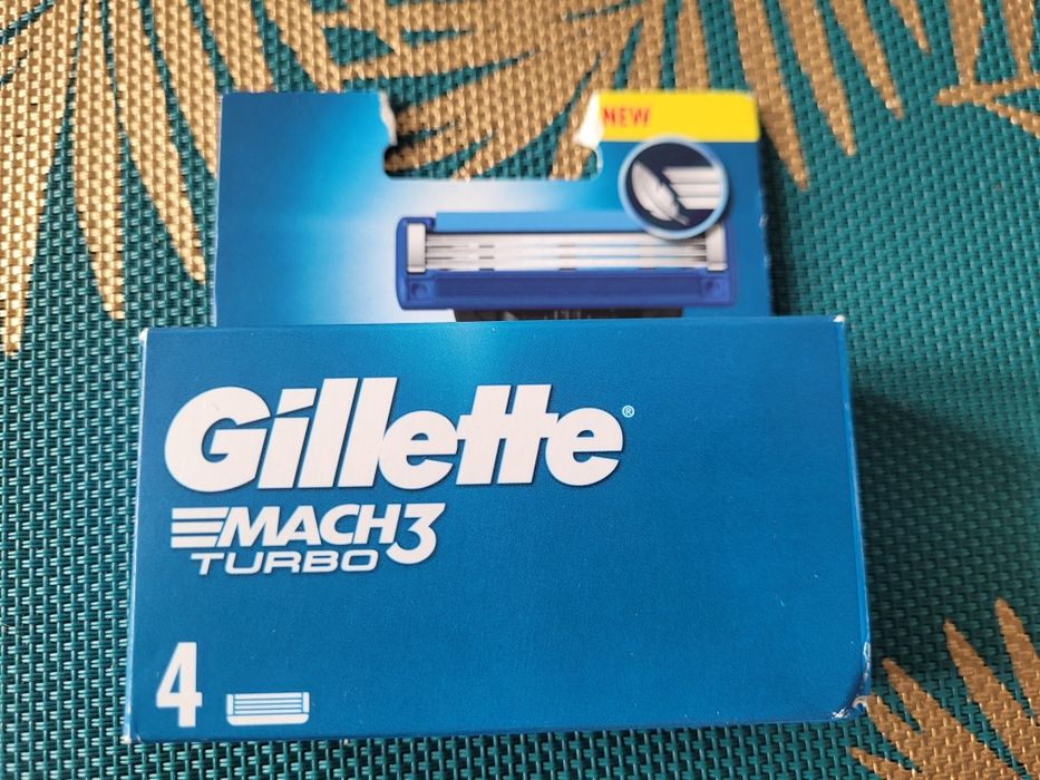 Gillette Mach 3 Turbo 4 ostrza