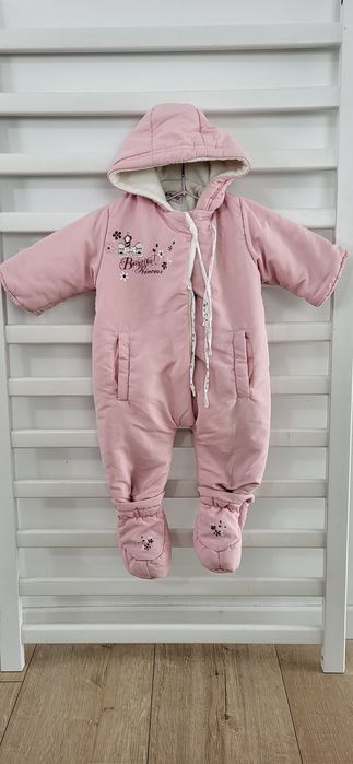 Kombinezon zimowy 6 m-cy * Gratis ubranka 62/68 + zabawki niemowlęce