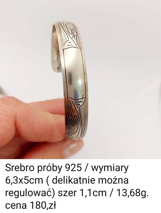 Bransoletki / Bangle, ślicznie zdobiobe .