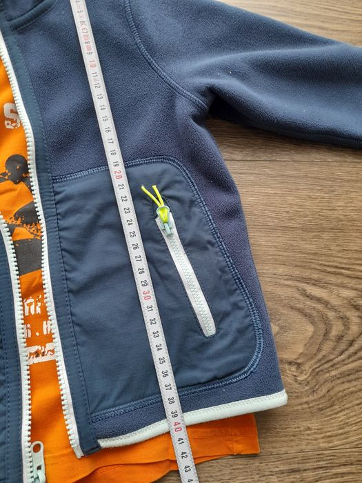 Kurtka - bluza dwustronna chłopięca rozm 110+ t-ischert