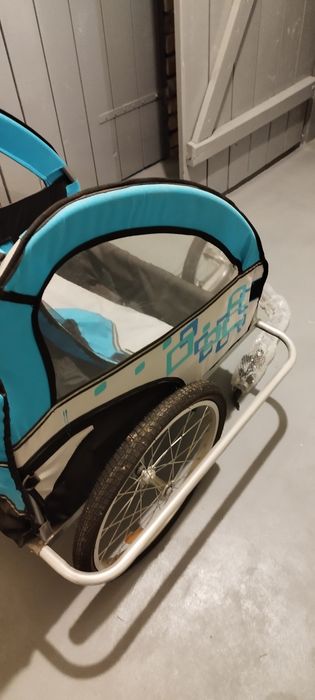 Przyczepa rowerowa dwuosobowa
