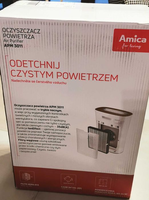 Oczyszczacz powietrza z jonizacja Amica APM 3011