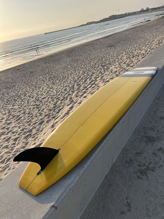 Longboard 9’6 com capa + Quilha
