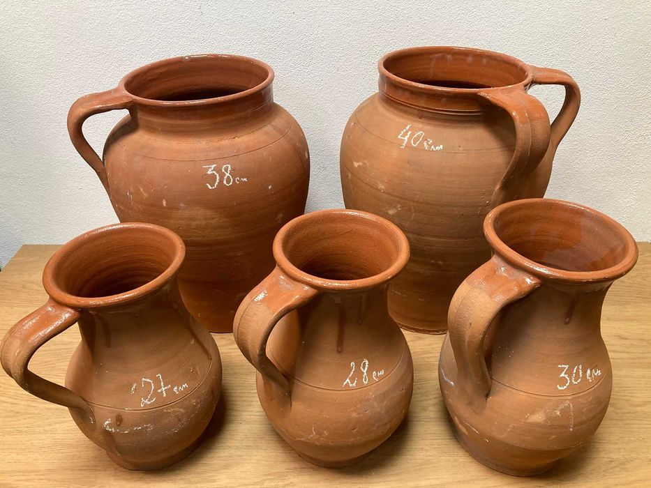 Bilhas ou vasilhas em barro tradicional