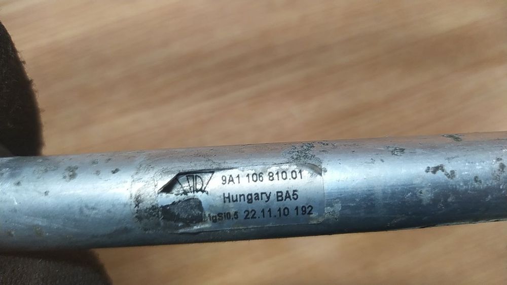 Трубка  охолоджувальної рідини Porsche 997.2  997.2 turbo  9A110681001