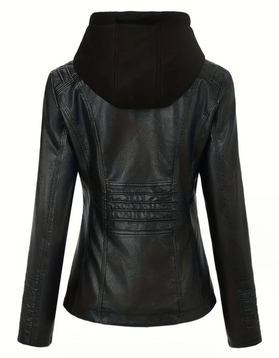 Новая кожаная куртка L