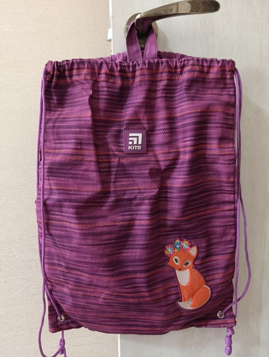 Ортопедичний молодіжний рюкзак фіолетовий Cool For School,сумка для взуття Kite