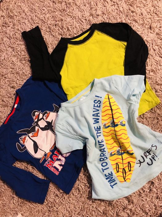 Bluzka koszulka 104 kik kok hm jesień jesienne