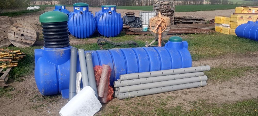 Przydomowa oczyszczalnia ścieków 1-4 osoby, eko szambo 1m3