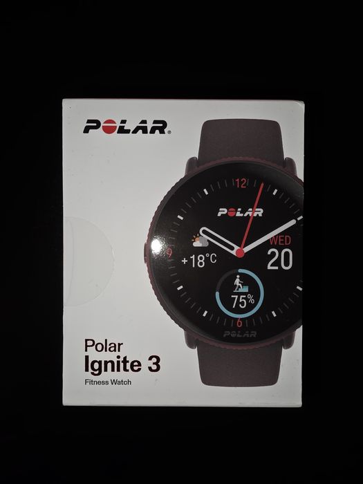 Zegarek sportowy Smartwatch Polar Ignite 3 Brown Cropper Nowy Gwar.