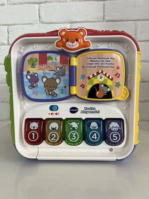 Kostka edukacyjna interaktywna zabawka Vtech Trefl