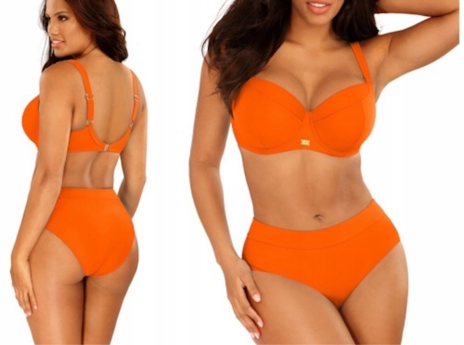 Strój kąpielowy Self 42E pomarańczowy