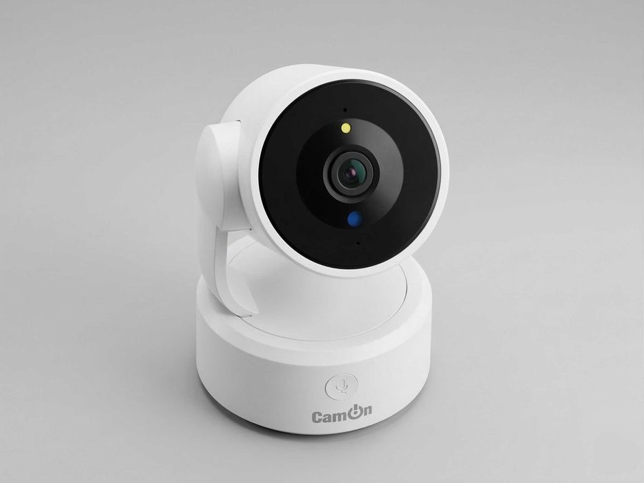 Поворотна Wi-Fi Камера Tuya 4Мп 360. IP видеонаблюдение для дома вайфай, кімнатна айпі видеоняня з динаміком Smart Life. Поворотная, реагує на людину