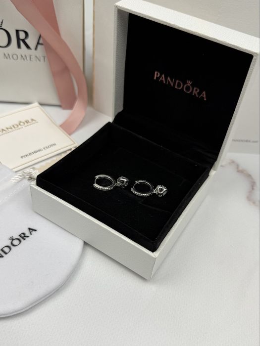 Сережки Pandora / Серьги Пандора / Сережки 925 / Нові