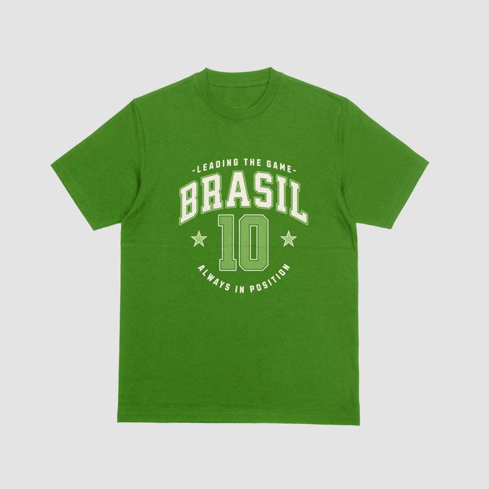 Camisola Brasil Mundial 2026 • Personalizada / "Vai Brasa" / Hexa • Algodão • Novo