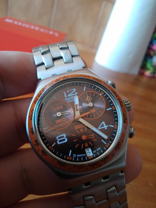 YCS537G relógio Swatch Irony Vital Spark